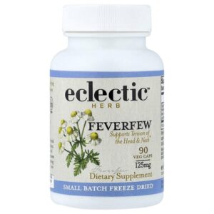 пиретрум, 125 мг, 90 вегетарианских капсул — Eclectic Herb