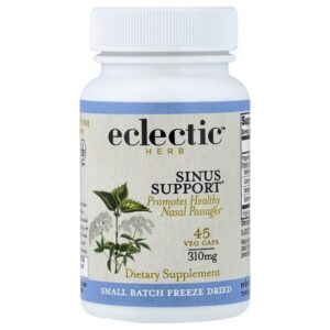 добавка для поддержки пазух носа, 45 растительных капсул — Eclectic Herb