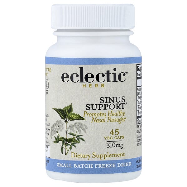 ecl32415_v_63.jpg добавка для поддержки пазух носа, 45 растительных капсул — Eclectic Herb