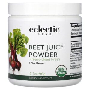 сок свеклы в порошке, 90 г (3,2 унции) — Eclectic Herb
