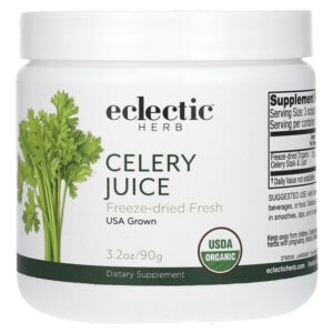 сок сельдерея, 90 г (3,2 унции) — Eclectic Herb