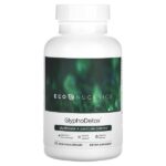 GlyphoDetox, глифосат и защита от пестицидов, 60 вегетарианских капсул — Econugenics