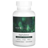 GlyphoDetox, глифосат и защита от пестицидов, 60 вегетарианских капсул — Econugenics