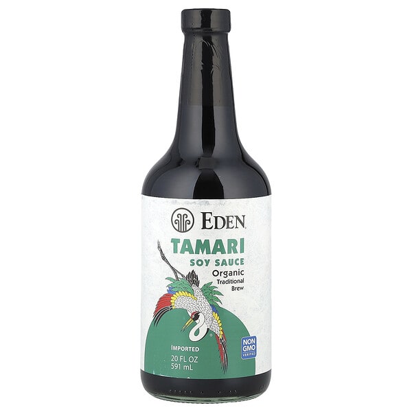 edn00047_v_54.jpg органический соевый соус тамари, 591 мл (20 жидк. унций) — Eden Foods