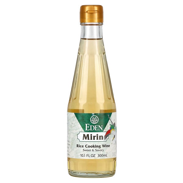 edn00048_v_22.jpg Мирин, рисовое кулинарное вино, 10,5 жидких унций (300 мл) — Eden Foods