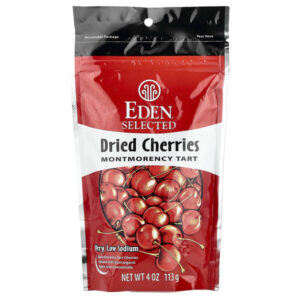 Высушенная отборная кислая вишня сорта Монморанси, 4 унции (113 г) — Eden Foods