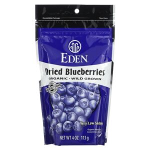 Органическая сушеная голубика, 113 г (4 унции) — Eden Foods
