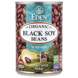 органические черные соевые бобы, 425 г (15 унций) — Eden Foods