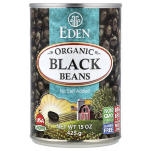 органическая черная фасоль, 425 г (15 унций) — Eden Foods