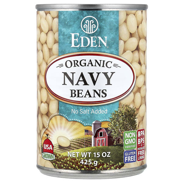 edn00255_v_11.jpg органическая фасоль, 425 г (15 унций) — Eden Foods