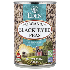 органический черный горох, 425 г (15 унций) — Eden Foods