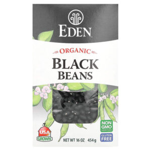 Органическая черная фасоль, 16 унций (454 г) — Eden Foods