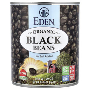 органическая черная фасоль, 822 г (29 унций) — Eden Foods
