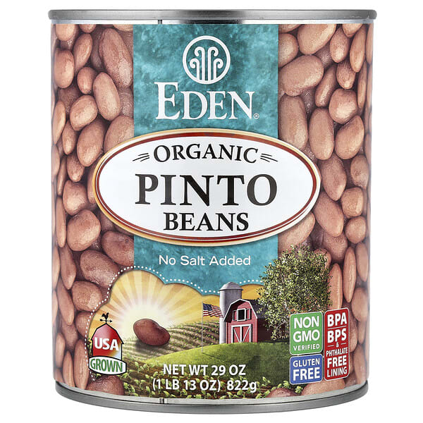 edn02960_v_12.jpg органическая фасоль пинто, 822 г (29 унций) — Eden Foods