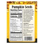 Organic, Pocket snacks, тыквенные семечки, сухие жареные, 12 пакетиков, 1 унция (28,3 г) каждый — Eden Foods — изображение 2