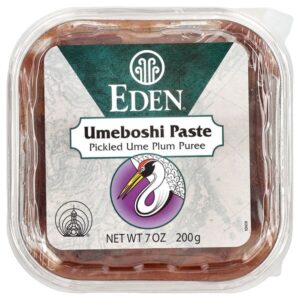 паста умэбоси, пюре из маринованной японской сливы умэ, 200 г (7 унций) — Eden Foods