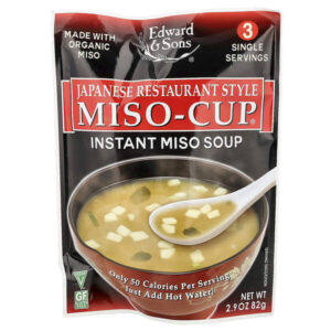 Miso-Cup®, ресторан в японском стиле, 3 порции, 82 г (2,9 унции) — Edward & Sons