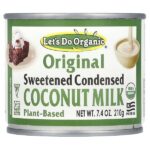 Let's Do Organic®, сгущённое кокосовое молоко с сахаром, оригинальное, 210 г (7,4 унции) — Let's Do Organic