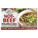 Not-Beef™, бульонные кубики, 8 кубиков, 88 г (3,1 унции) — Edward & Sons