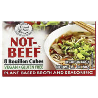 Not-Beef™, бульонные кубики, 8 кубиков, 88 г (3,1 унции) — Edward & Sons