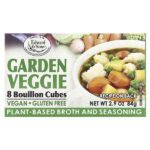 Edward & Sons, Garden Veggie, Bouillon Cubes, 8 Cubes — Edward & Sons