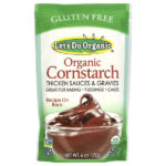 Let's Do Organic, органический кукурузный крахмал, без глютена, 170 г (6 унций) — Let's Do Organic
