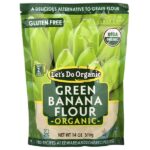 Let's Do Organic®, органическая мука из зеленого банана, 396 г (14 унций) — Let's Do Organic