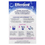 Efferdent, Антибактериальное очищающее средство для стоматологических приборов, комплексное очищение, 102 таблетки — изображение 2