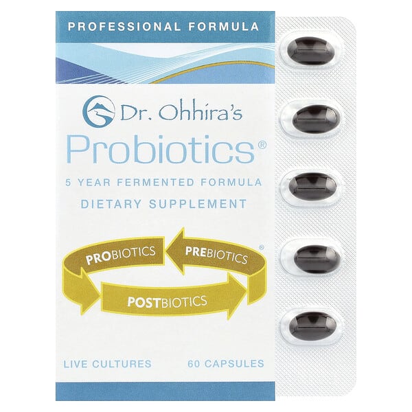 efi12121_v_95.jpg Probiotics, Professional Formula, 60 капсул — Dr. Ohhira's