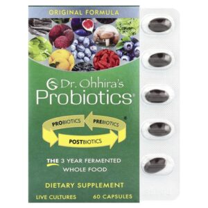 Probiotics®, оригинальная формула, 60 капсул — Dr. Ohhira's