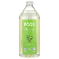 Ecos®, запасное мыло для рук на растительной основе, лемонграсс, 946 мл (32 жидк. Унции) — Earth Friendly Products