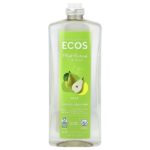 Ecos®, средство для мытья посуды на растительной основе, с ароматом груши, 739 мл (25 жидк. унций) — Earth Friendly Products