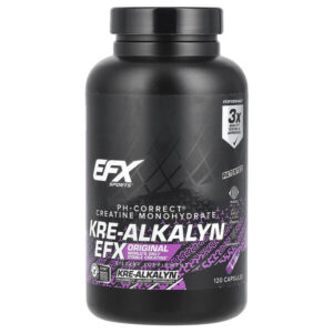 Kre-Alkalyn® EFX, 120 капсул (750 мг на капсулу) — EFX Sports