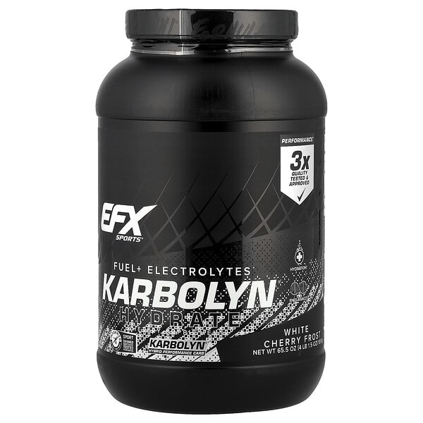 efx00629_v_26.jpg Karbolyn® Hydrate, White Cherry Frost, 1856 г (4 фунта 1,5 унции) — EFX Sports