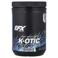 предтренировочный комплекс K-otic®, со вкусом голубики, 500 г (1 фунт, 1,64 унции) — EFX Sports
