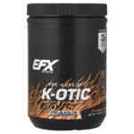 предтренировочный комплекс K-otic®, со вкусом апельсина и манго, 500 г (1 фунт, 1,64 унции) — EFX Sports