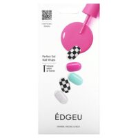 Perfect Gel Nail, обертка для ногтей, ENA 909 Sports Check, набор из 19 предметов — Edgeu