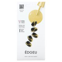 Гелевые обертывания для ногтей Perfect, ENA 917 Wave Gold Magnet, набор из 19 предметов — Edgeu