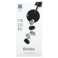 Perfect Gel Nail Wrap, ENA 918 неоновый, зебра, набор из 19 предметов — Edgeu