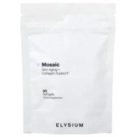 Mosaic, поддержка старения кожи и коллагена, 30 мягких таблеток — Elysium