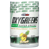 OxyGreens, Daily Super Greens, ананас, 246 г (8,7 унции) — EHPlabs