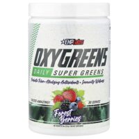 OxyGreens, ежедневная суперзелень, со вкусом лесных ягод, 231 г (8,15 унции) — EHPlabs