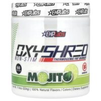 OxyShred Non-Stim, термогенное средство для сжигания жира, мохито, 324 г (11,4 унции) — EHPlabs
