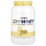 OxyWhey, постный сывороточный протеин для ежедневного приема, банановое мороженое, 825 г (1,82 фунта) — EHPlabs