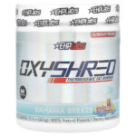 OxyShred, термогенное средство для сжигания жира, багамский бриз, 300 г (10,6 унции) — EHPlabs