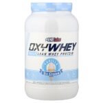 OxyWhey, сывороточный протеин для ежедневного использования, со вкусом ванильного мороженого, 825 г (1,82 фунта) — EHPlabs