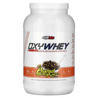 OxyWhey, сухой протеин для хорошего самочувствия, колечки с арахисовым маслом, 983 г (2,16 фунта) — EHPlabs