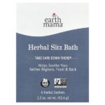 Herbal Sitz Bath, травяная сидячая ванна, 6 травяных саше, 93,6 г — Earth Mama