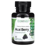 Ягоды асаи, 60 растительных капсул (500 мг в капсуле) — Emerald Laboratories