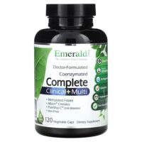 CoEnzymated Complete Clinical + Multi, 120 растительных капсул — Emerald Laboratories